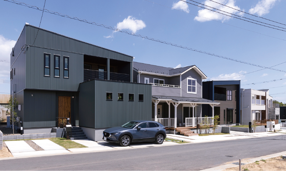 作り手のこだわりを感じる美しい街並み