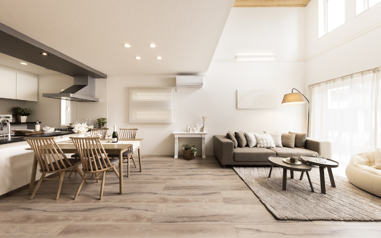 韓国インテリアが映えるコーディネート